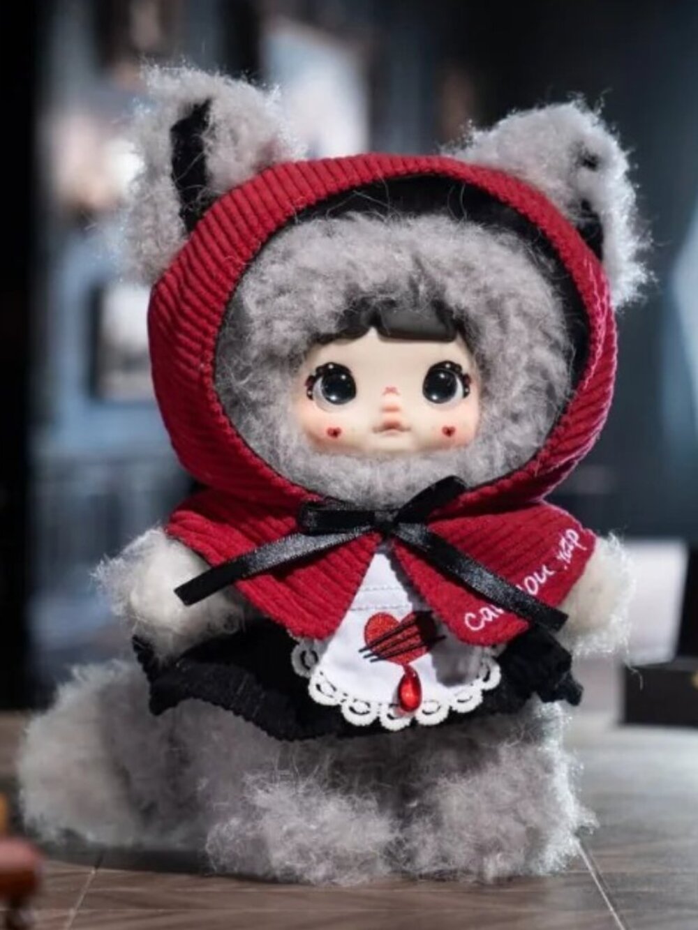 Top Toy Nommi x Heymi Mischief Alliance Plush Pendant Series - Wolf Girl